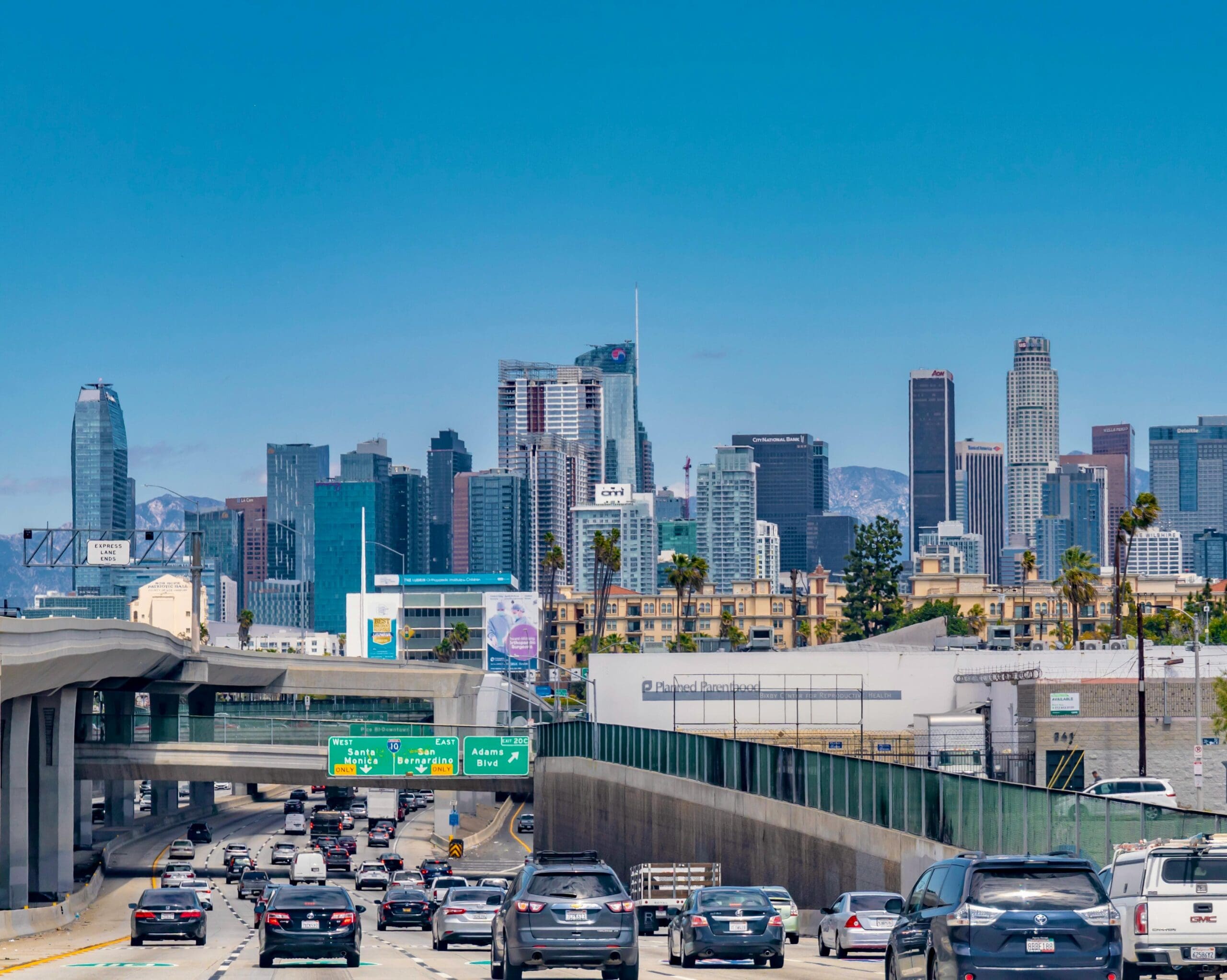 Cars in Los Angeles